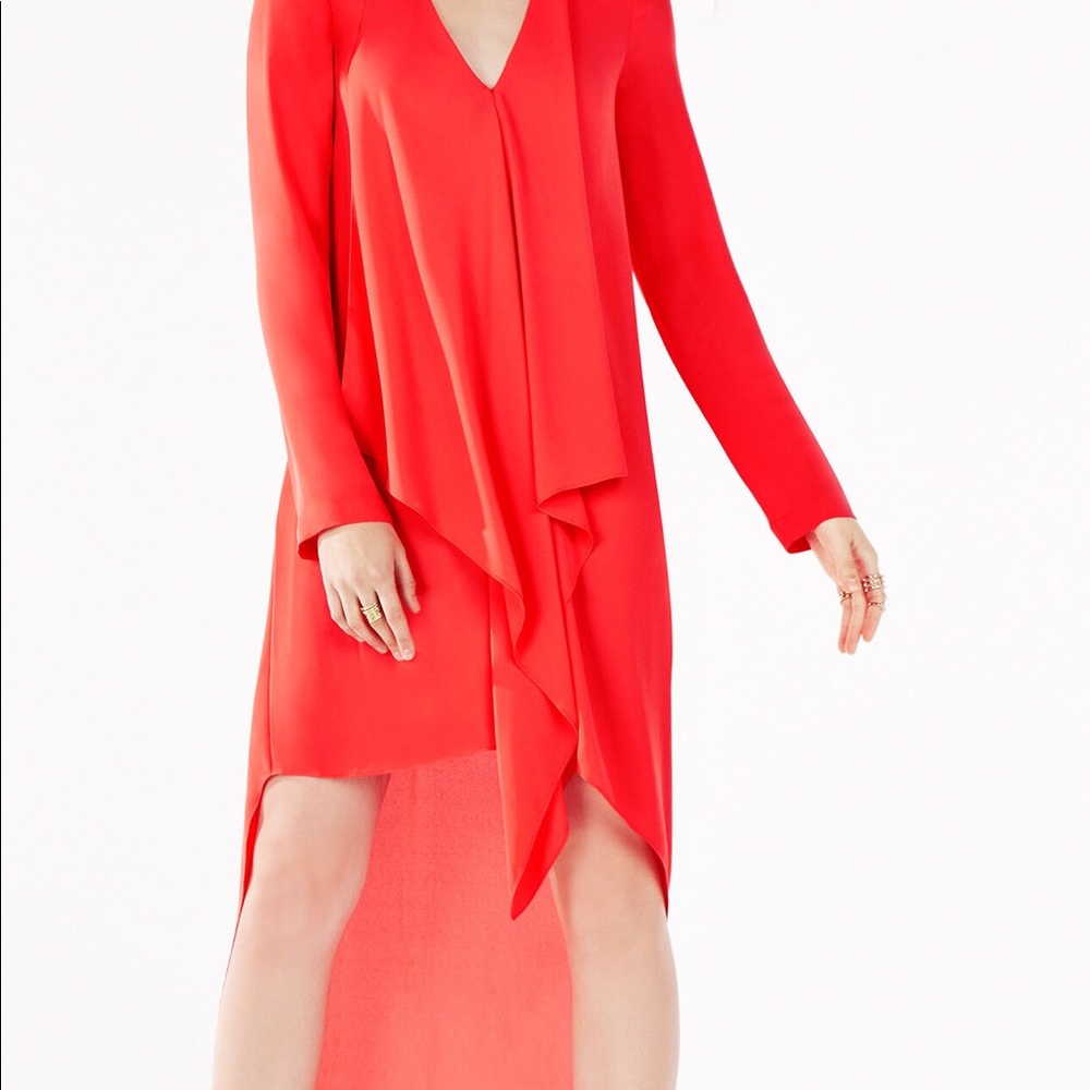 Kyndal Ruffle High-Low Dress!